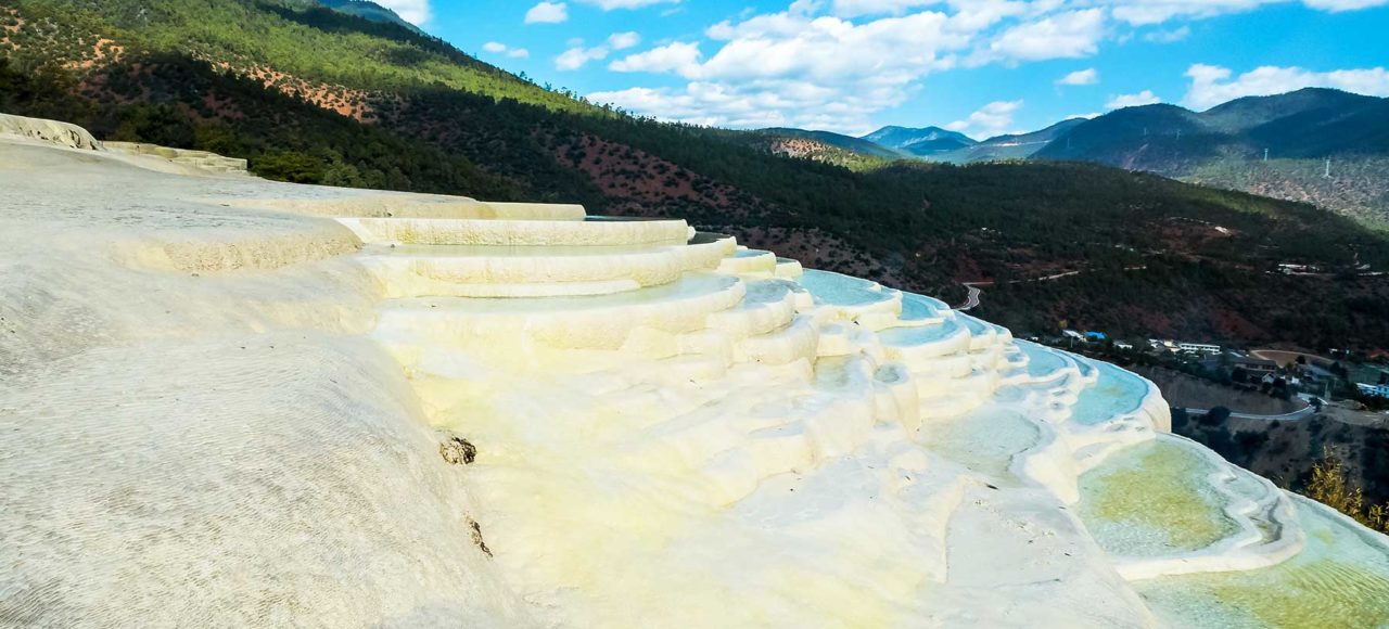 White Water Terraces of Shangri-la